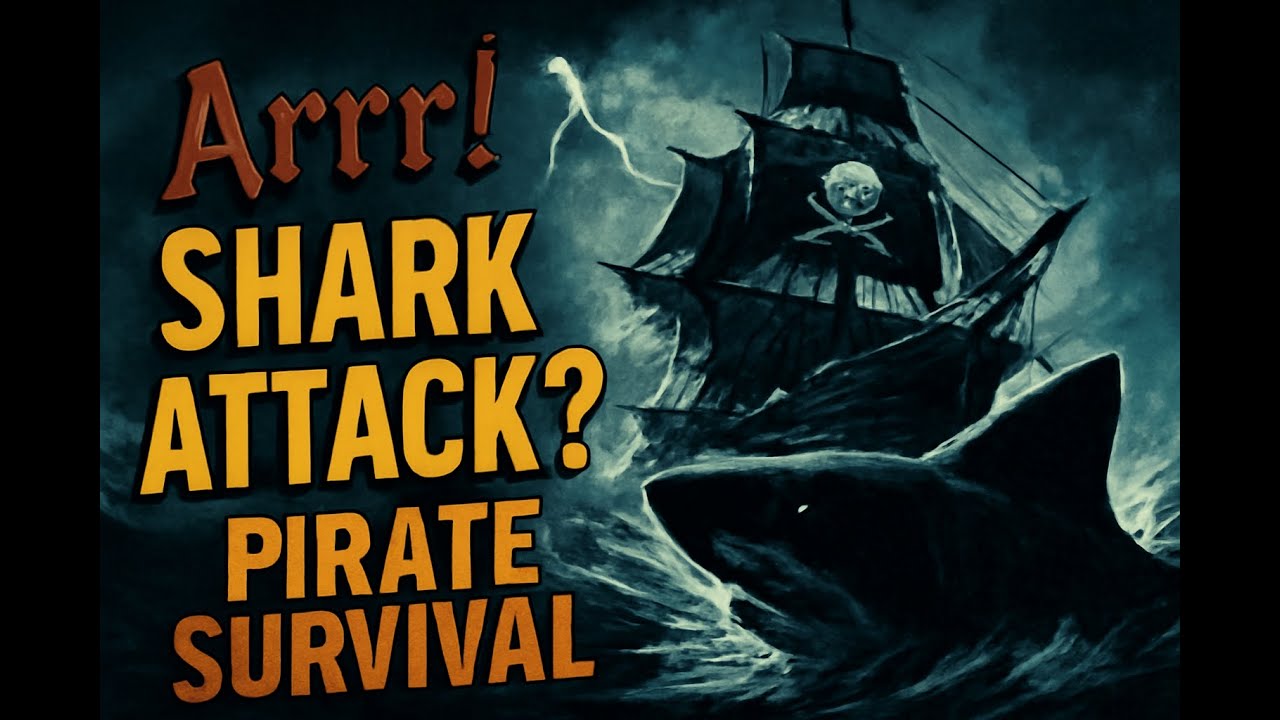 Surviving Shark Attacks by Pirate Trickery