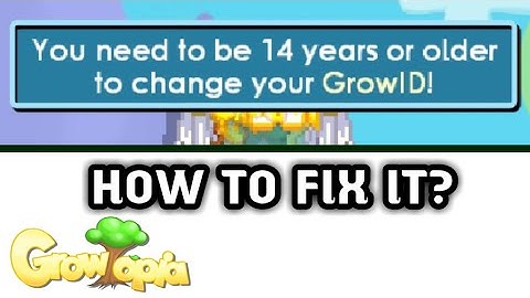 Why cant Change Name? Growtopia 2020