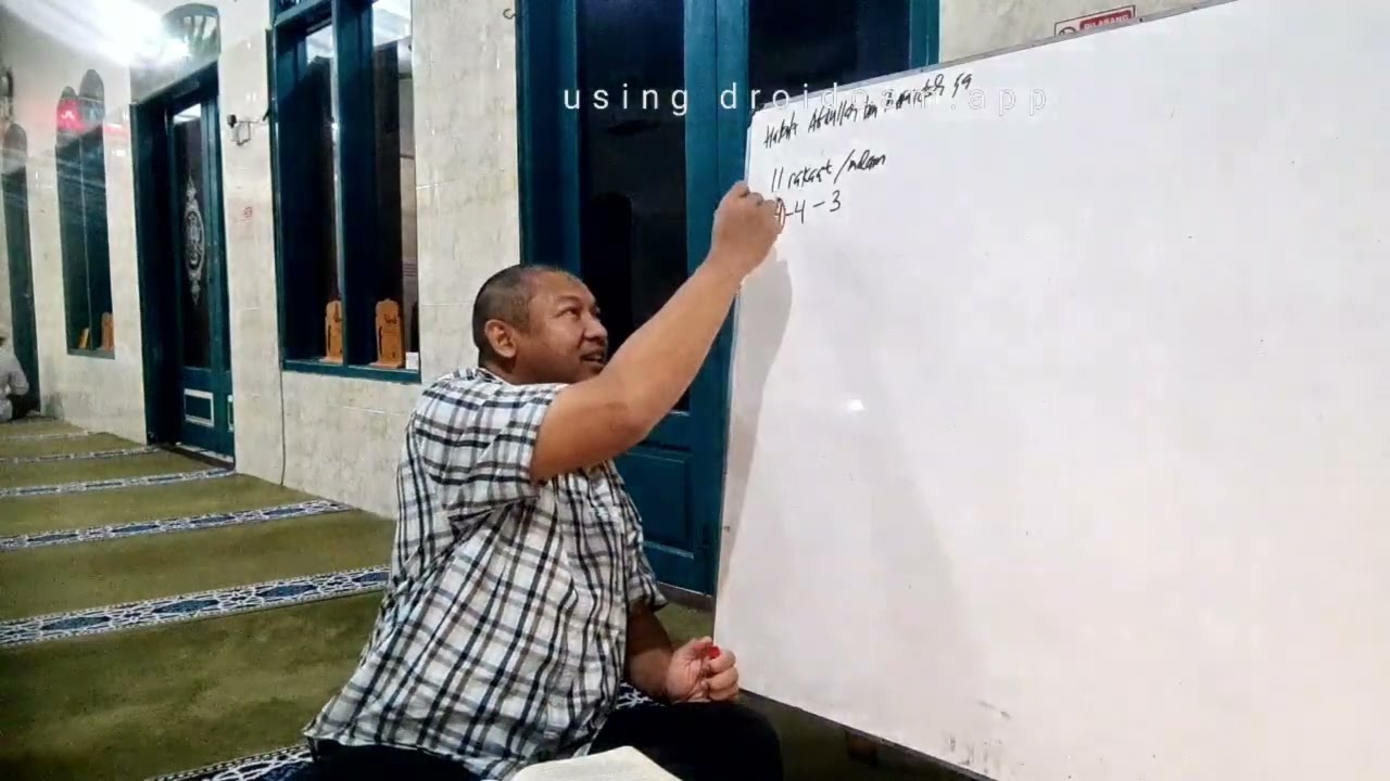 Kajian Kitab Bulughul Maram Bab Sholat Witir | ngaji Bareng Ustadz dr. Andri Sulaksono, SSiT., MH.