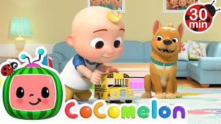 Wheels on the Bus! (Toy Edition) | CoComelon Nursery Rhymes