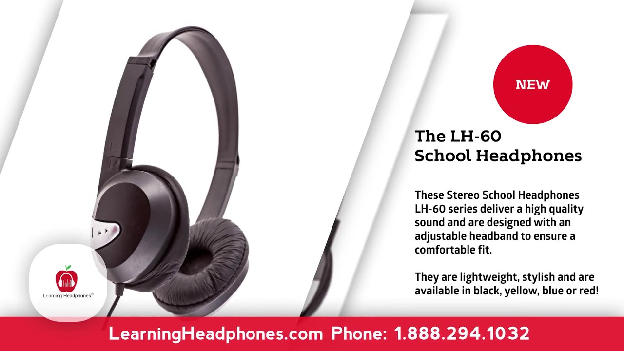 School Headphones LH-60 at Learning Headphones
