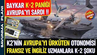 Baykar K-2 Şoku Herkesi̇ Sariyor Muhteşem Özelli̇kleri̇ İle K2 Kami̇kaze - Savunma Sanayi̇
