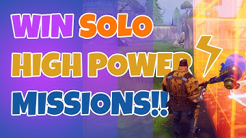 How to WIN Solo the EASY way! | 4 Player Retrieve the Data Missions | Fortnite STW (Save The World)