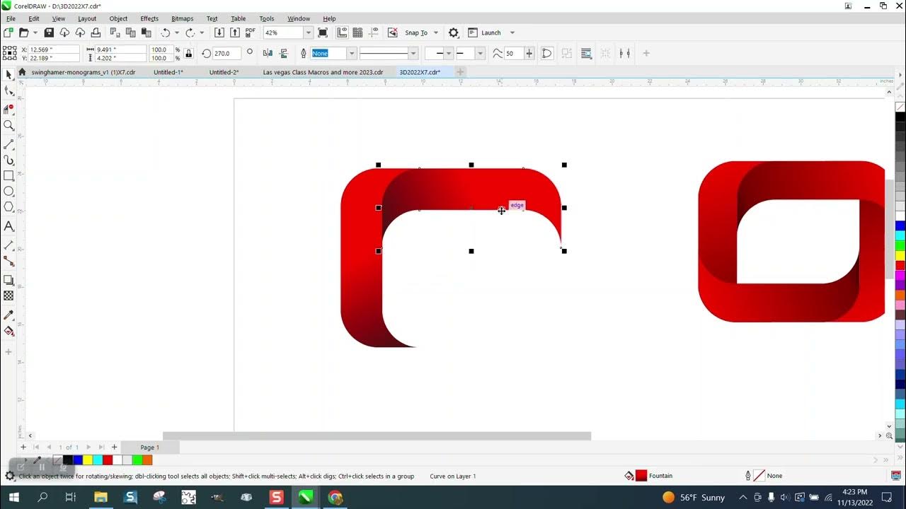 Corel Draw Tips & Tricks Easy to Draw and use the Clone tool to play around Part 2 YouTube