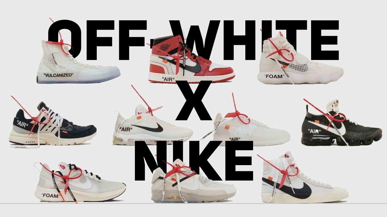 off white nike patike