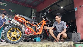 review YAMAHA MIO TRAIL! simpel aja