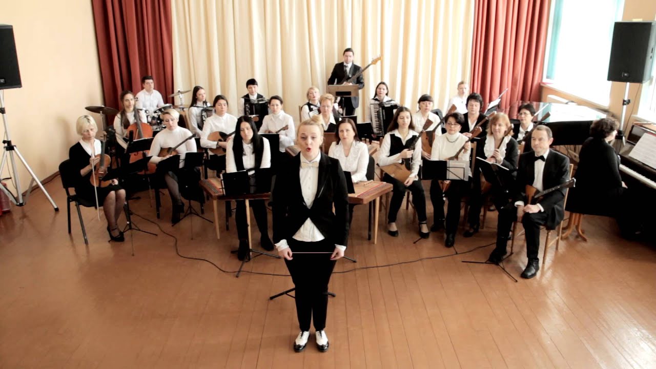 The Orchestra of folk instruments. Zhabinka. Belarus - YouTube