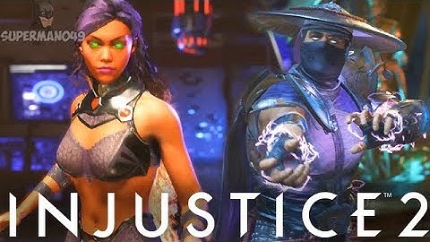 THIS IS A FIRST... ADVANCED HUMAN ENCOUNTER! - Injustice 2 Character Cycle #18 Raiden & Starfire