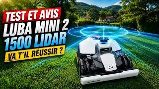 Luba Mini 2 LiDAR 1500 Test et Avis dans un Jardin de 1500 m2 !