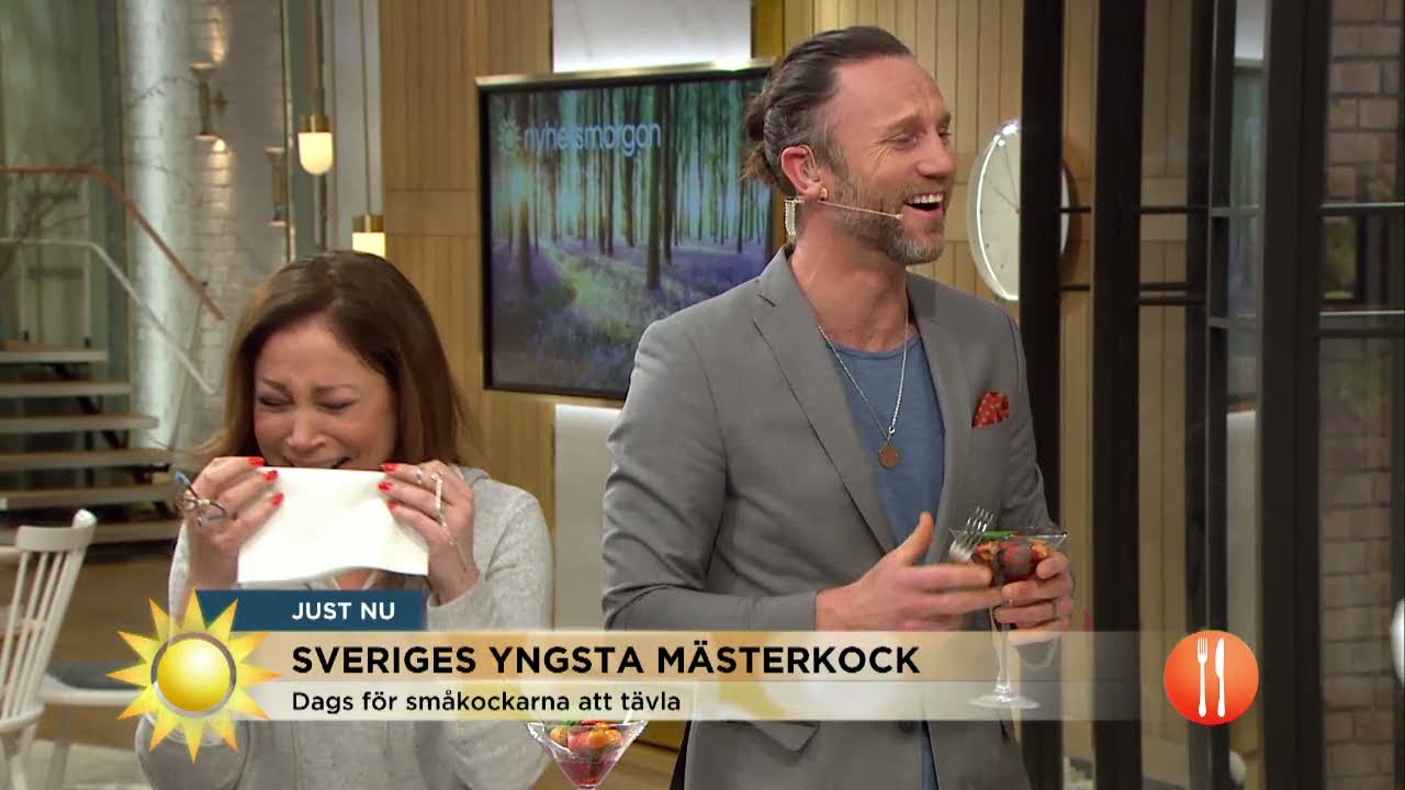Tilde i tårar av chili och utebliven komplimang - Nyhetsmorgon (TV4)
