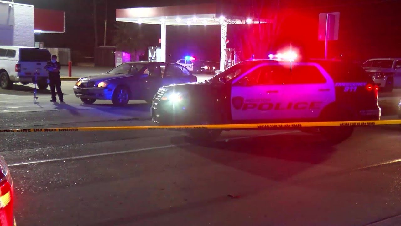 Man shot and killed, found outside gas station - YouTube