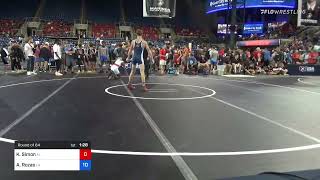 100 Lbs Round Of 64 - Kiyan Simon Alabama Vs Alex Rozas Louisiana 7429