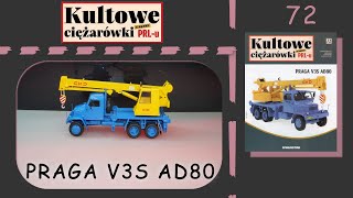 Deagostini - Kultowe Ciężarówki z epoki PRL-u - Numer 72 - Prezentacja - Praga V3S AD80 - 1974