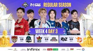 🔴ផ្សាយ​ផ្ទាល់​ | ការប្រកួត MPL​ KH S11 - Regular Season សប្តាហ៍​ទី ៤ ថ្ងៃទី ​៣ | MPL KH S11 RS W4 D3