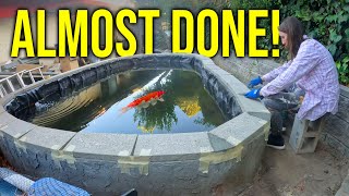 Koi Pond Build Update! by Tobias Holenstein 1,981 views 8 months ago 8 minutes, 5 seconds