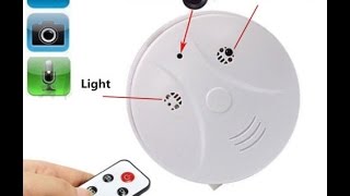 HD DVR Spy cctv Hidden Camera Smoke DETECTOR motion Detection Security system with Remote Control Kamera peng intai pengawas mata mata tersembunyi bentuk alat pen deteksi Asap Kebakaran Gas tanpa kabel portable SENSOR GERAK KEYLA SHOP GRESIK