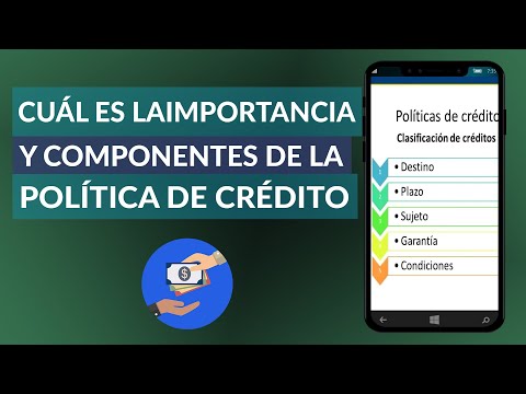¿Cuál es la importancia y los componentes principales de la POLÍTICA de CRÉDITO?