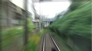 嵐電が新幹線の速度で走るとこんな感じ・・・。
