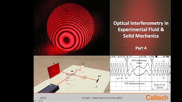 Optical Interferometry in Experimental Mechanics (Part 4)