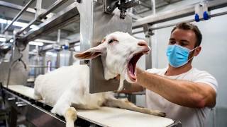 Inside America: How Goat Hair Becomes $5,000 Luxury Cashmere Jackets! 🐐🧥