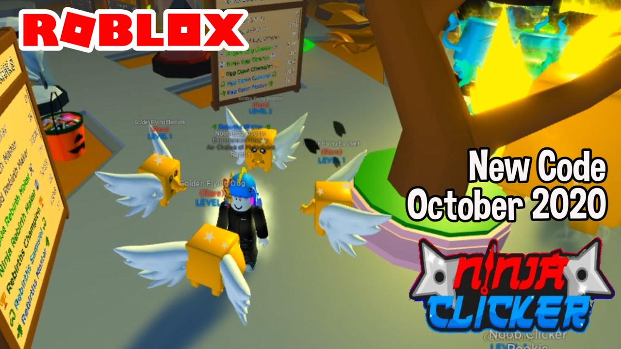 Roblox Ninja Clicker Simulator New Code October 2020 YouTube