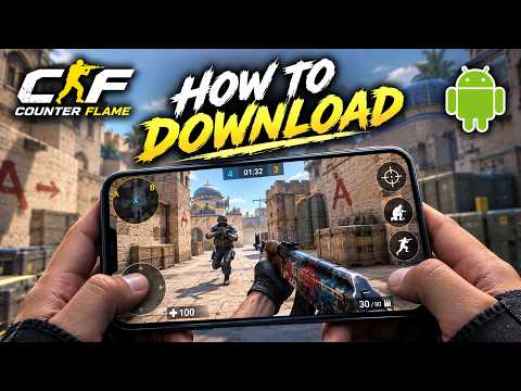 HOW TO DOWNLOAD COUNTER FLAME ON ANDROID | CS2 MOBILE IS HERE