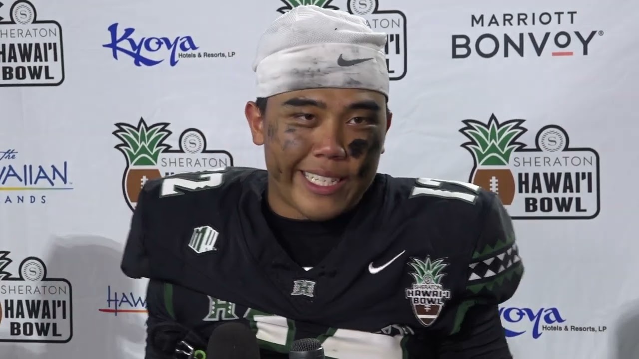 Hawaii Football Sheraton Hawaii Bowl Postgame Press Conference 12-24-25