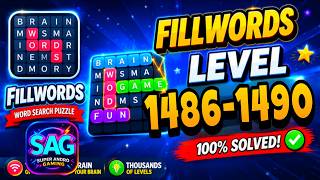 FILLWORDS level 1486 1487 1488 1489 1490