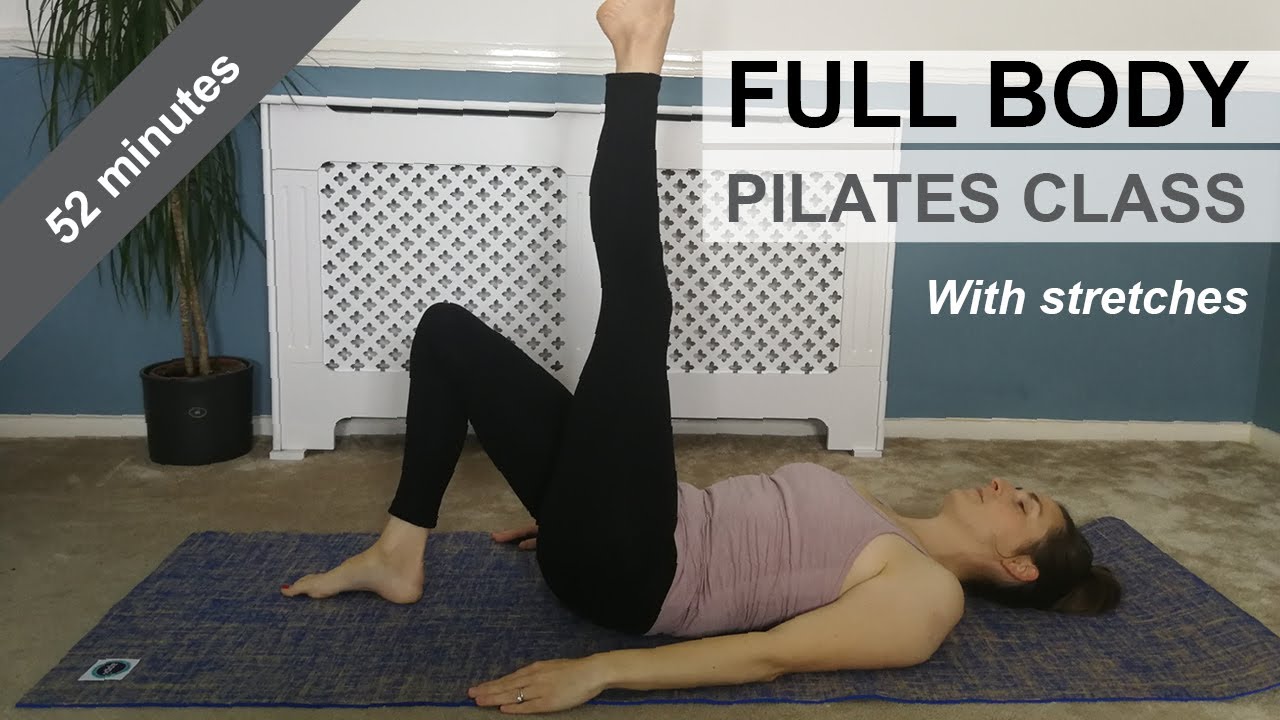 Full body Pilates workout with stretches - Pilates Live