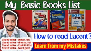 Book list | OSAP IRB #odishapolice #osap #osapresult #osapcutoff #bookslist