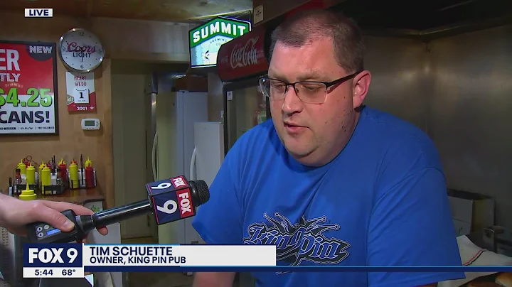 Town Ball Tour: FOX 9 visits Platos King Pin Pub I...