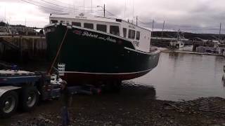 Rhyno Boat being Launched