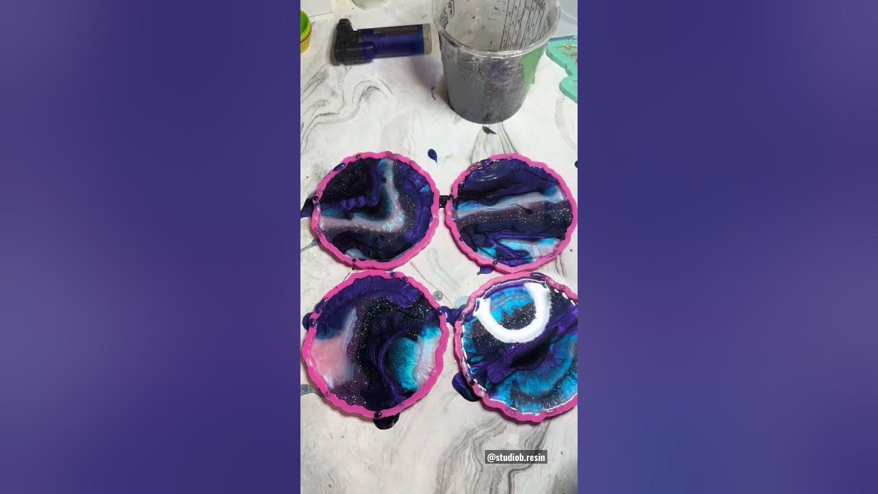 Resin Art Tutorial, Dirty Pour, Fluid Art acotar resinartist rhysand