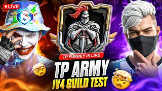 TP ARMY GUILD TEST ON LIVE🥶@TPRANJANLIVE  #live#rankpush