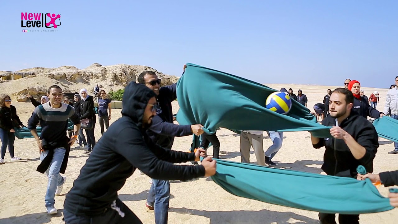 Team Building on Island in Egypt red sea - YouTube