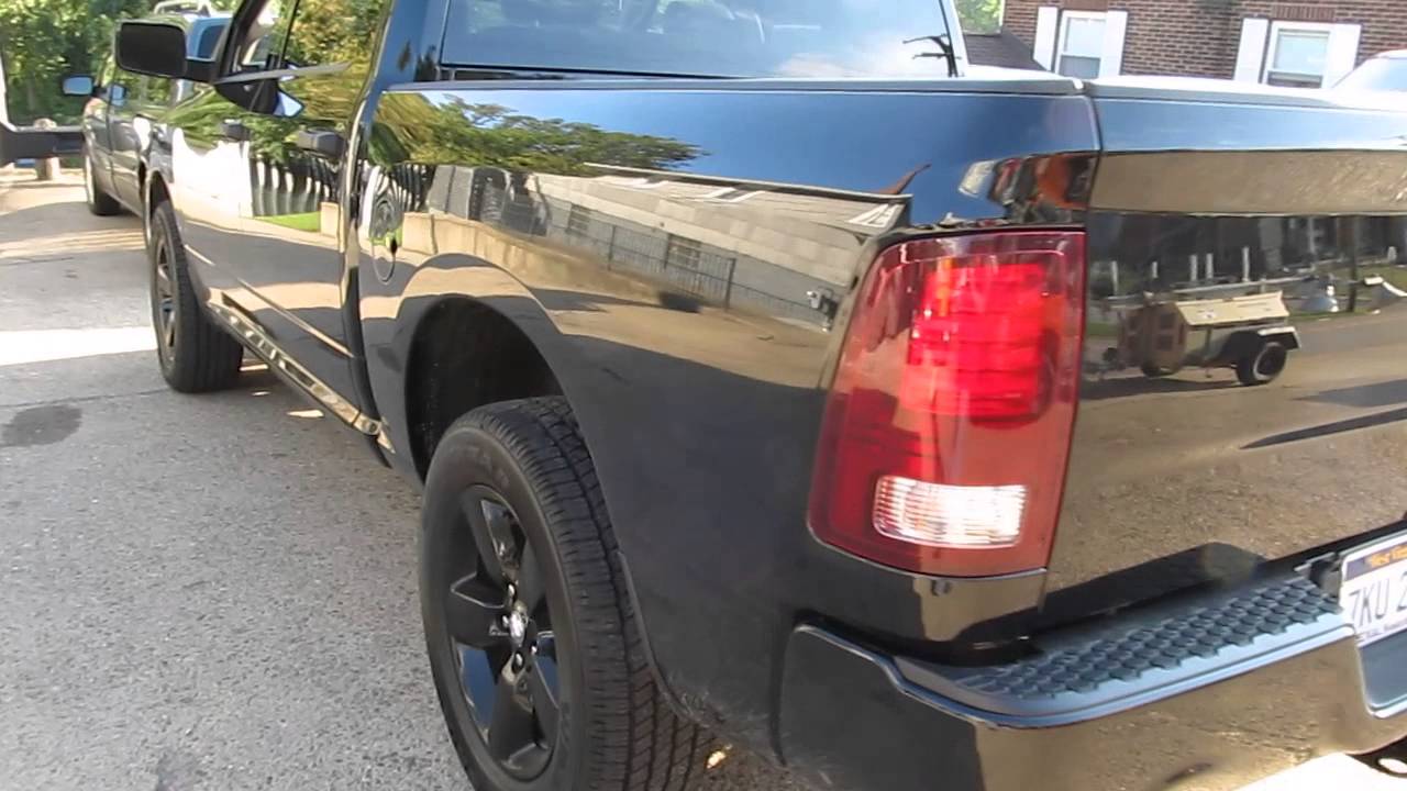 2014 Ram 1500 Express Black Package Murdered Out Hemi