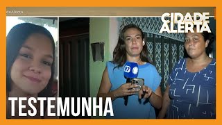 Exclusivo: repórter do Cidade Alerta conversa com testemunha do caso Victória