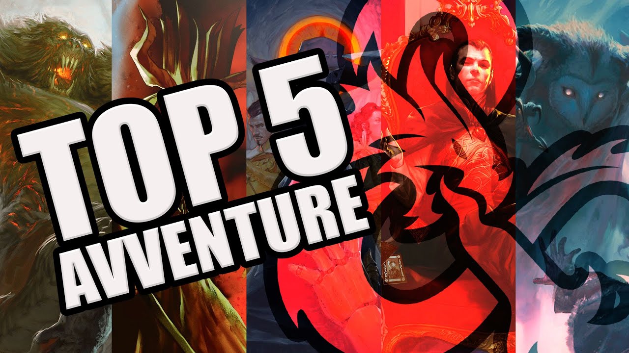 TOP 5 AVVENTURE PER D&D 5E!