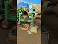 Real Mini Tractor MakingCement Pillar | Amazing DIY ConstructionMachine #shorts