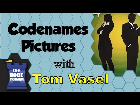 Codenames Pictures Review - with Tom Vasel