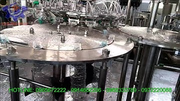 [truongphatvn.vn]Dây chuyền chiết rót nước 3 trong 1 tự động