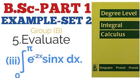 Integrate 0 to π e^-2x sinx dx