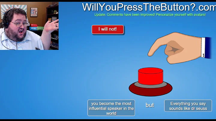 Francis Plays - WILL YOU PRESS THE BUTTON?