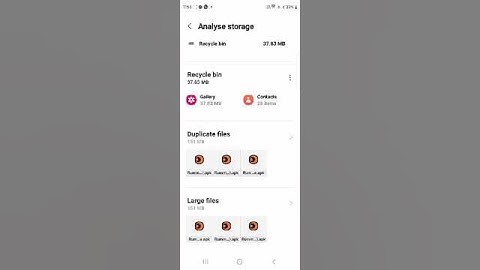 delete any file get Recycle bin in any samsung mobile