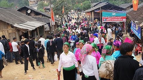 Chợ Phiên Tùng Vài Quản Bạ Hà Giang Mộc Mạc Hoang Sơ Bán Toàn Đặc Sản Núi Rừng | Miền núi tây bắc