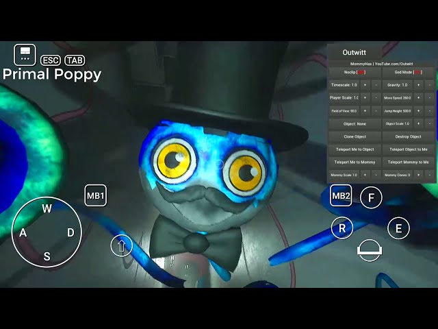 poppy playtime chapter 2 mobile mod menu God mod fly 