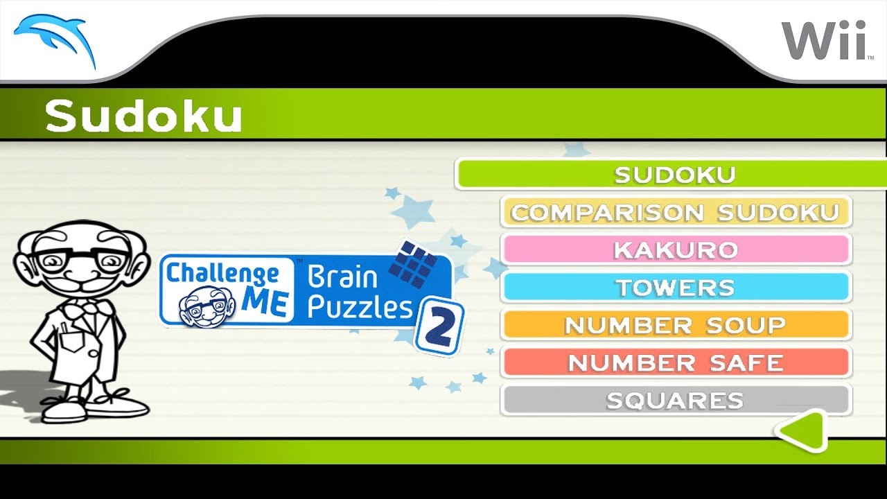 Jeu Wii - Challenge Me Brain Puzzles 2 - Avec Notice - Occasion - PEGI 3