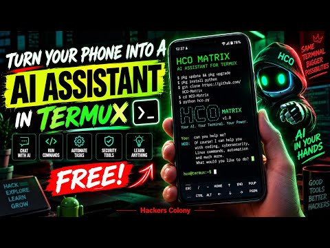 How to Build Your Own AI Assistant in Termux — FREE! 🤖🔥