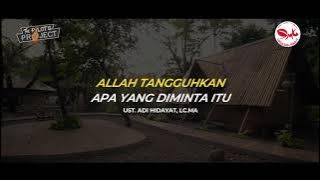 Catatan Hijrah #1 : Cara Allah kabulkan doa