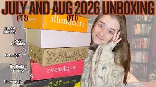 July and August 2026 Book Box Unboxing || Broken Binding, Fairyloot, Illumicrate, SE Sequels